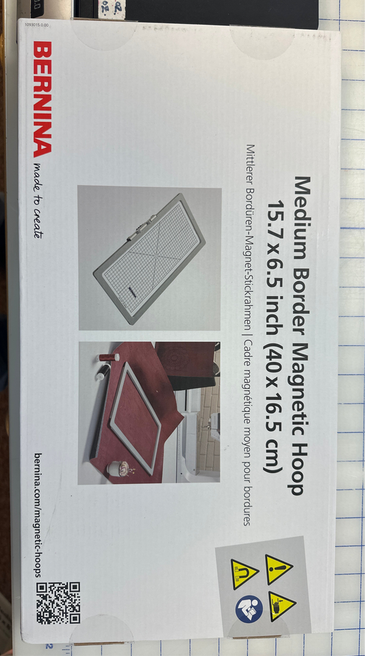 .Bernina Medium Border magnetic hoop not available till Jan 2026 Bernina Jeff Sewing Machine Tools Supplies Accessories