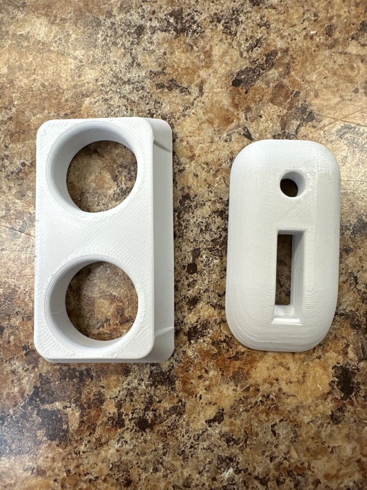 Silver bobbin 5 Series knob & Bobbin winder protector set WHITE For silver bobbin machines Bernina Jeff Sewing Machine Tools Supplies Accessories