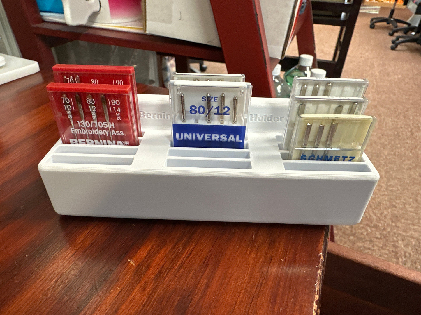 Needle box holder fits 12