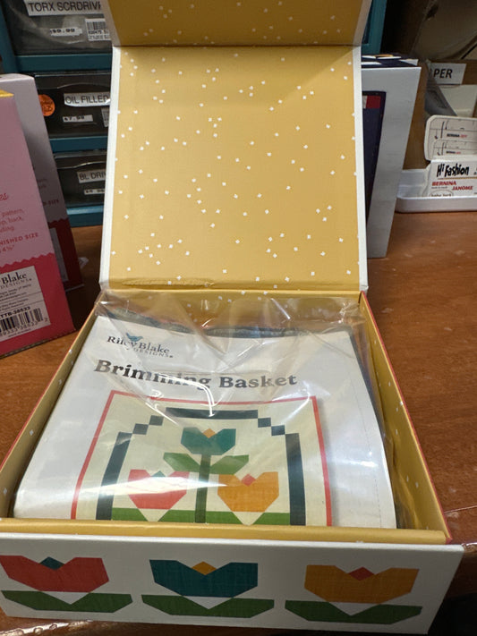 Banner Brimming Basket 12.5 by 15.5 box kit Bernina Jeff Sewing Machine Tools Supplies Accessories