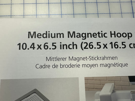 .Bernina Medium Magnetic hoop not available till Jan 2026 Bernina Jeff Sewing Machine Tools Supplies Accessories