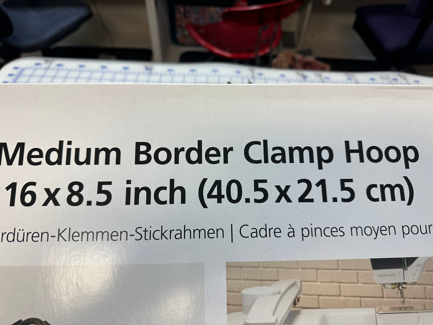 .Bernina Medium Border Clamp Hoop