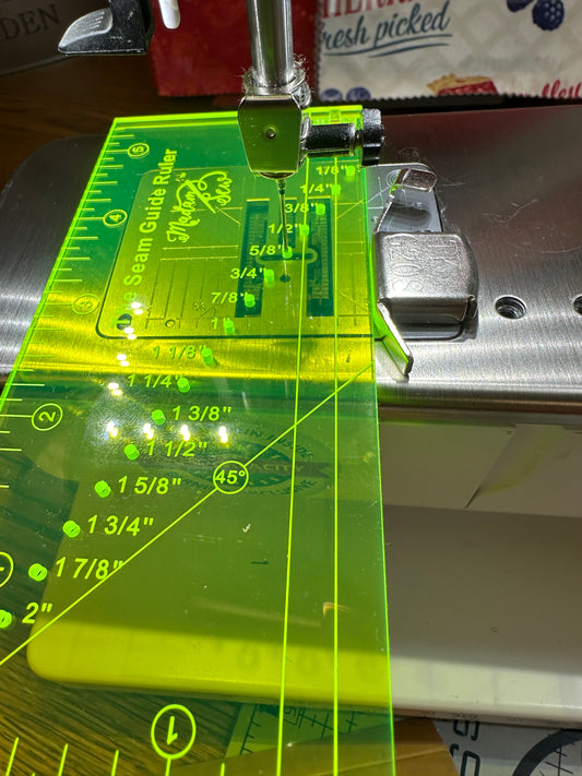 Seam Guide ruler with magnet Bernina Jeff Sewing Machine Tools Supplies Accessories