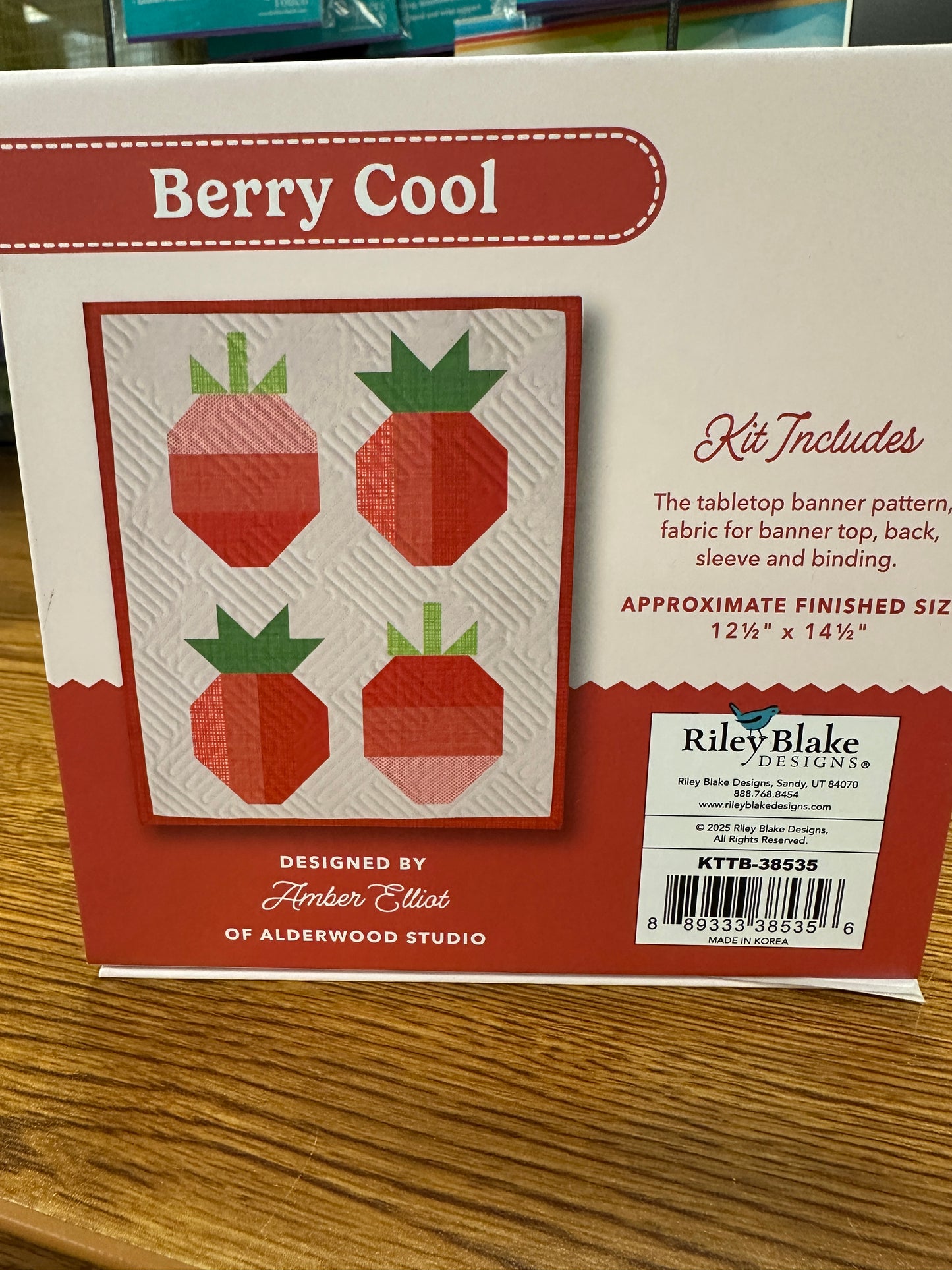 Berry Cool 12.5 by 15.5 box kit