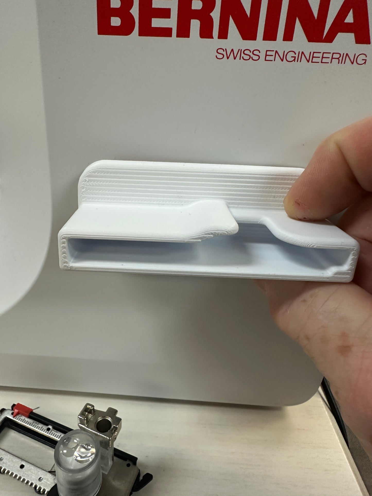 Bernina Button hole foot holder