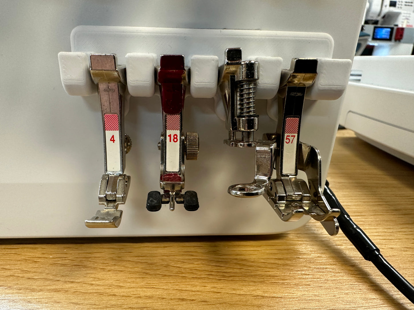 .5.5mm foot rack fits 4 non-coded