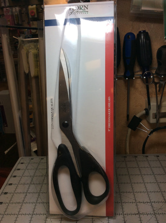 Best Jeff’s favorite large shears 9” by Horn of America German Steel stays sharp Best Scissors for big jobs Bernina Jeff Sewing Machine Tools Supplies Accessories