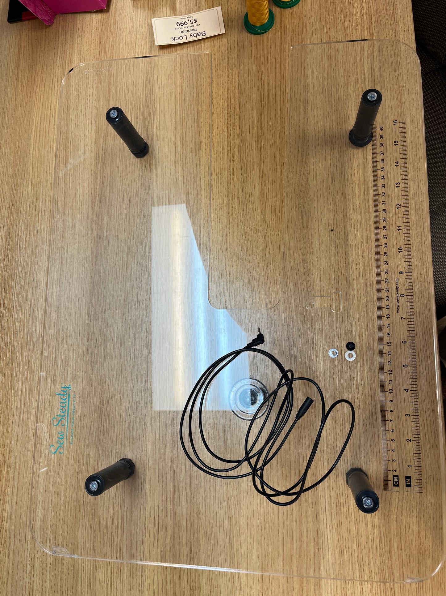 Stitch Regulator table 7 series ruler work
