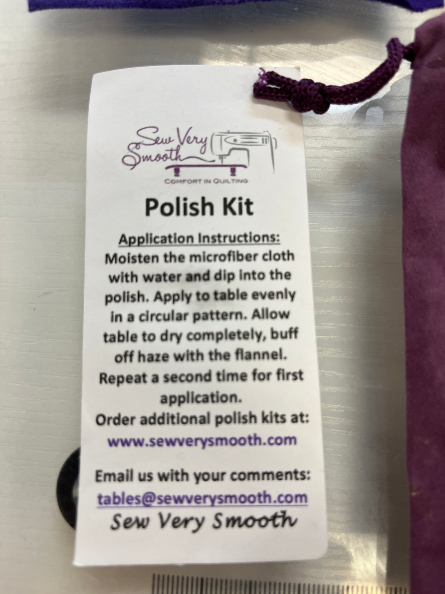 Polish kit for Sew Steady