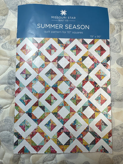 Summer Season quilt pattern Bernina Jeff Sewing Machine Tools Supplies Accessories