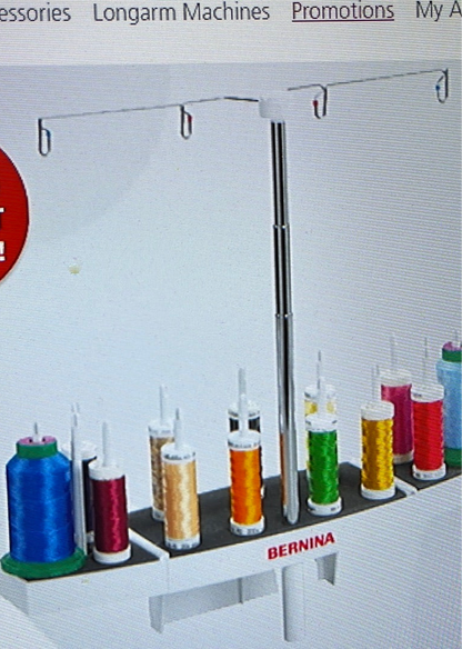 BERNINA Multiple spool holder Bernina Jeff Sewing Machine Tools Supplies Accessories