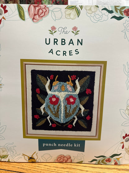 Punch needle kit Beetle larger square Bernina Jeff Sewing Machine Supplies Colorado