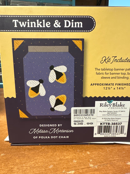 Banner Twinkle & Dim 12.5 by 15.5 box kit Bernina Jeff Sewing Machine Tools Supplies Accessories