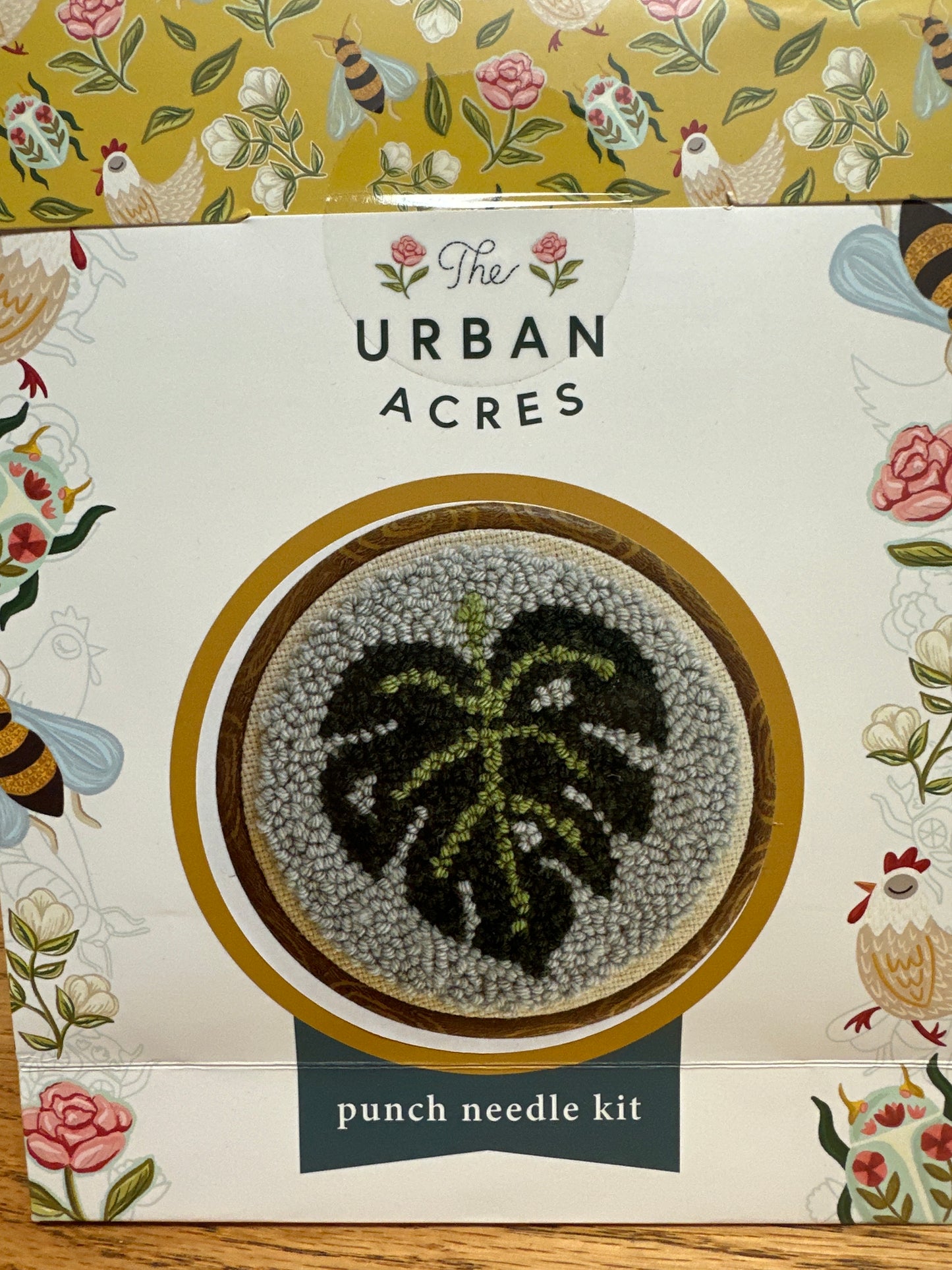 Punch needle kit Classic Monstera Bernina Jeff Sewing Machine Supplies Colorado