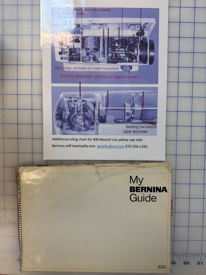 Bernina 830 Record very nice condition Tuned up by Bernina Jeff Bernina Jeff Sewing Machine Supplies Colorado