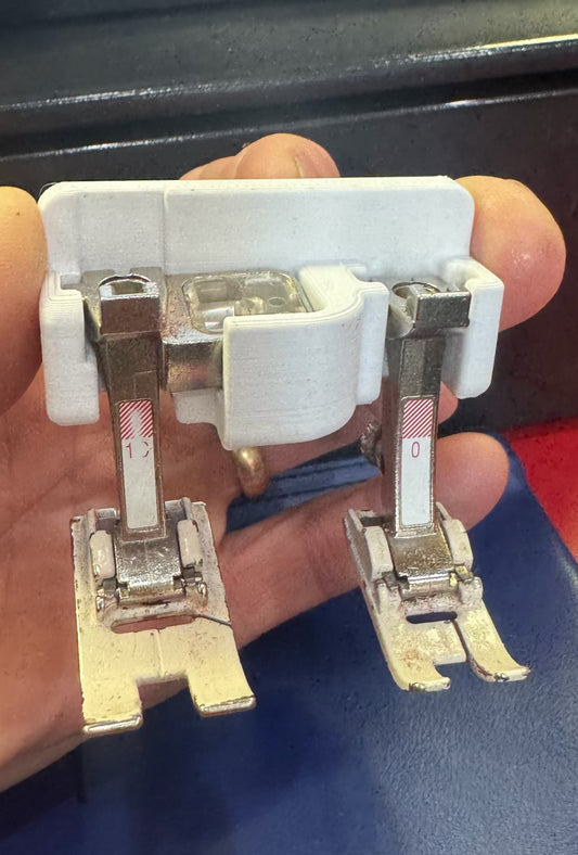 One of each foot holder 1 code & 1 non-coded
