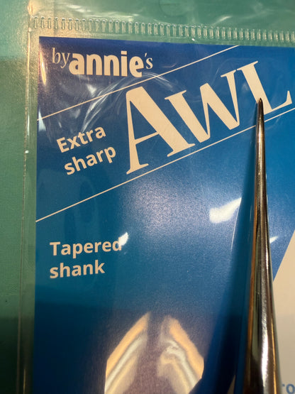 ByAnnie Awl tapered sharp wood handle