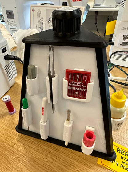 . SAP Medium spinning accessory pyramid add stick on racks Bernina Jeff Sewing Machine Tools Supplies Accessories