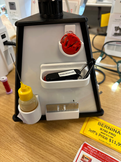 . SAP Medium spinning accessory pyramid add stick on racks Bernina Jeff Sewing Machine Tools Supplies Accessories