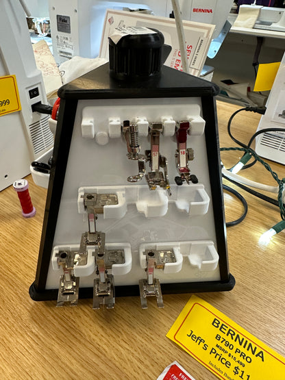 . SAP Medium spinning accessory pyramid add stick on racks Bernina Jeff Sewing Machine Tools Supplies Accessories