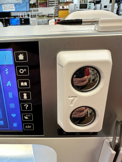 .7 series knob & bobbin winder protector set White Bernina Jeff Sewing Machine Tools Supplies Accessories