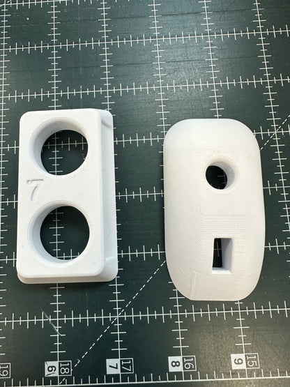 .7 series knob & bobbin winder protector set White Bernina Jeff Sewing Machine Tools Supplies Accessories