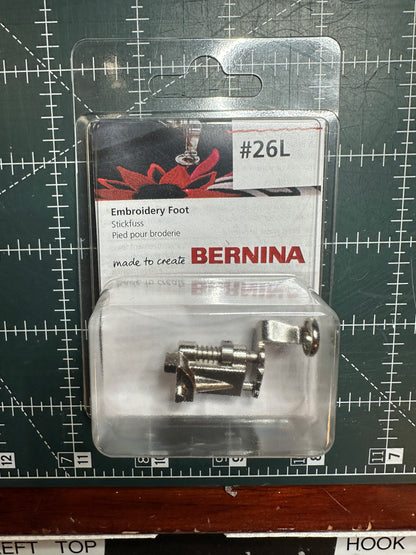 _#26 L Drop Shaped Embroidery Foot Bernina Jeff Sewing Machine Tools Supplies Accessories
