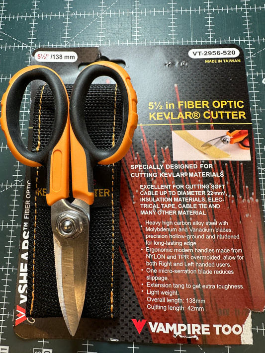 Scissors Kevlar Optic fiber cutter