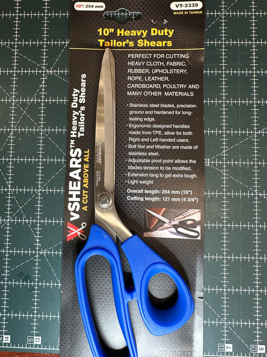 10” Tailor scissors shears Best Steel