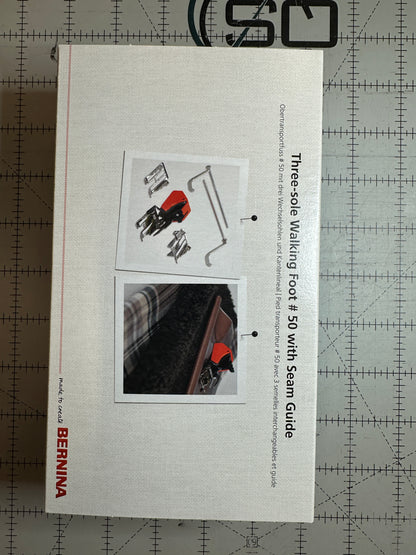 _#50 Red Special Edition Three Sole Walking Foot Bernina Jeff Sewing Machine Tools Supplies Accessories