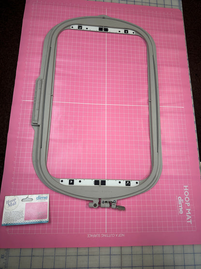 Hoop Mat by Dime Bernina Jeff Sewing Machine Tools Supplies Accessories