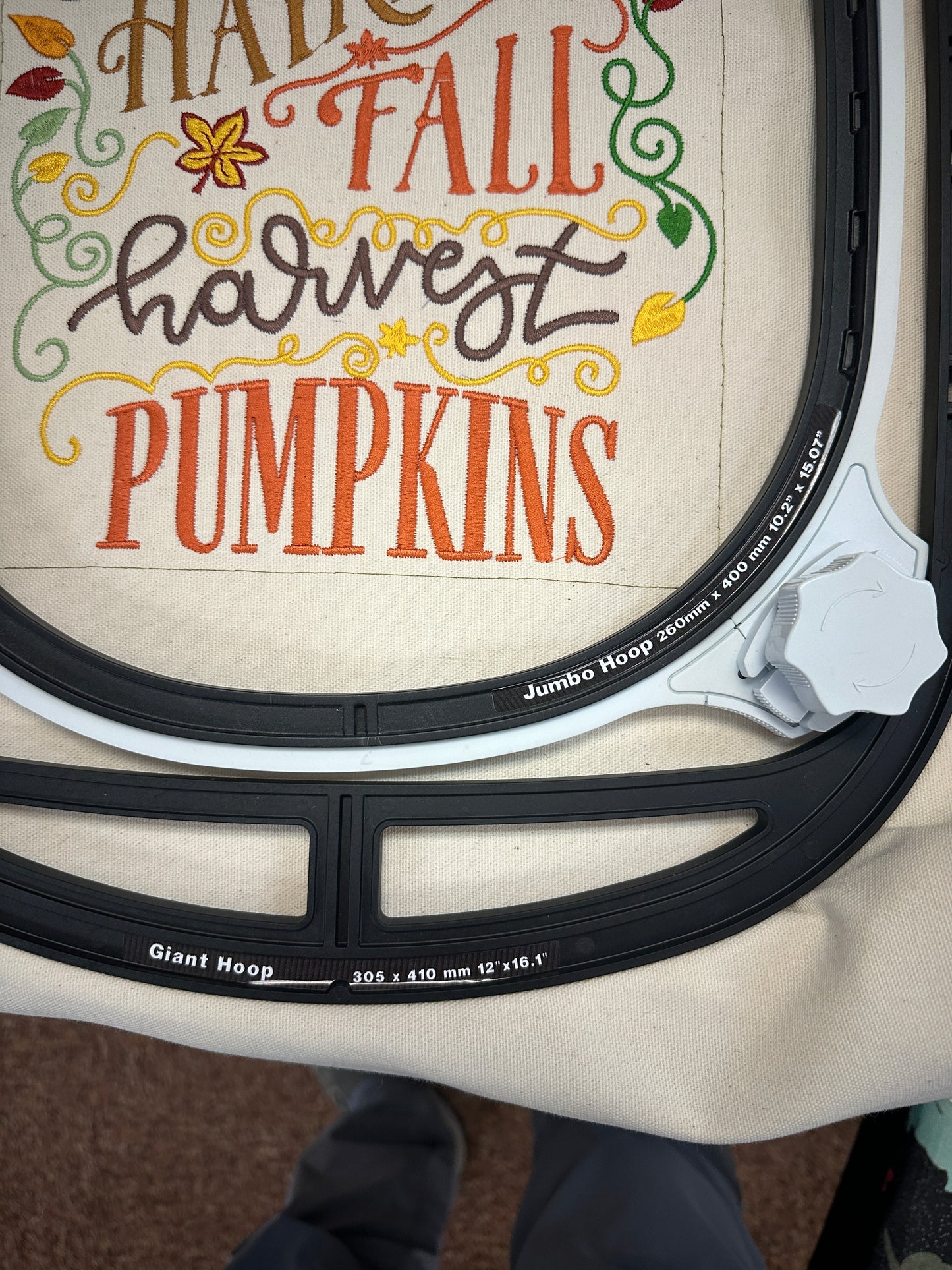 Bernina Hoop Labels