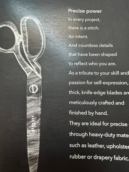 10” Gingher scissors Bernina Jeff Sewing Machine Tools Supplies Accessories