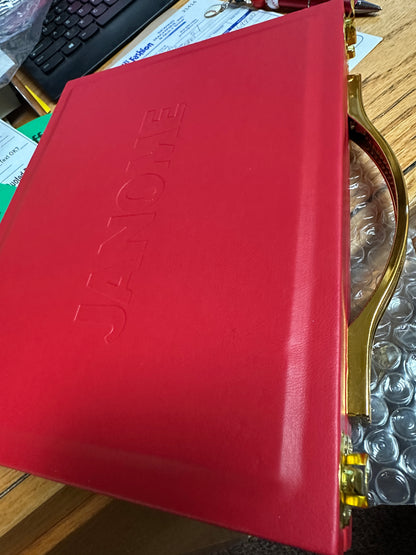 Janome Box of 7 scissors 1 tweezers 1 ripper logos Bernina Jeff Sewing Machine Tools Supplies Accessories