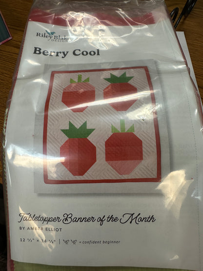 Berry Cool 12.5 by 15.5 box kit Bernina Jeff Sewing Machine Tools Supplies Accessories