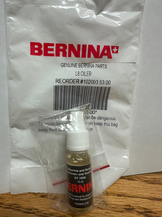 L890 L860 oil serger overlocker OY 100K 10ml Bernina Bernina Jeff Sewing Machine Supplies Colorado