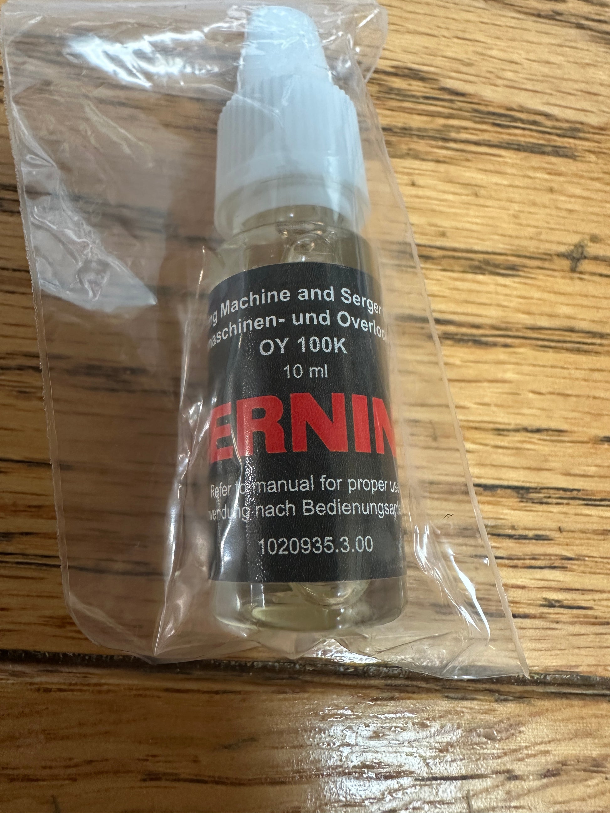 L890 L860 oil serger overlocker OY 100K 10ml Bernina Bernina Jeff Sewing Machine Supplies Colorado