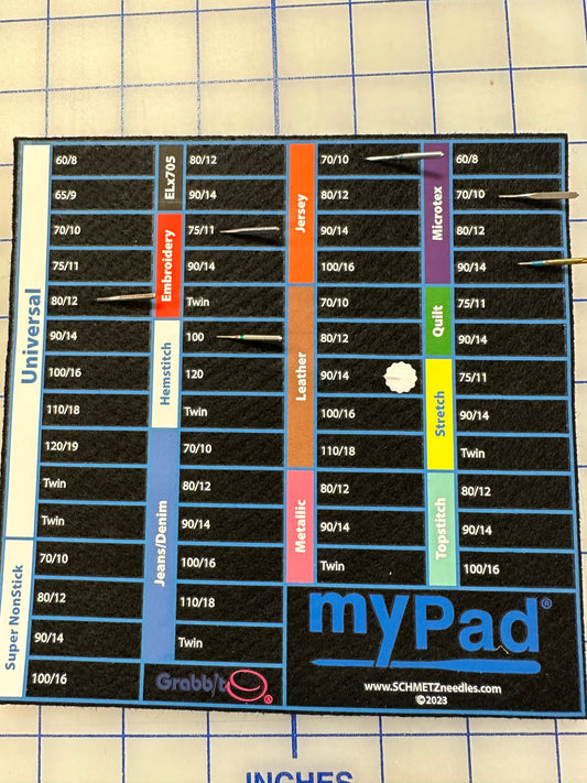 MyPad needle organizer