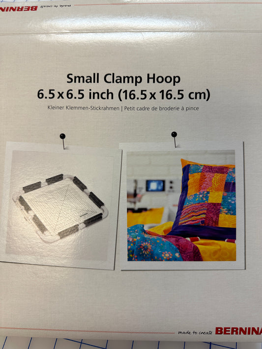 Bernina Small Clamp hoop 6.5 by 6.5