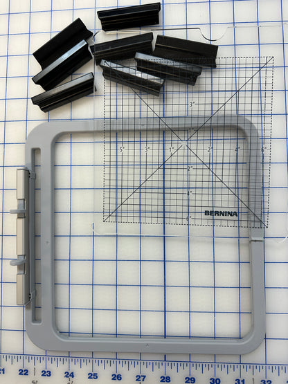 Bernina Small Clamp hoop 6.5 by 6.5 Bernina Jeff Sewing Machine Tools Supplies Accessories