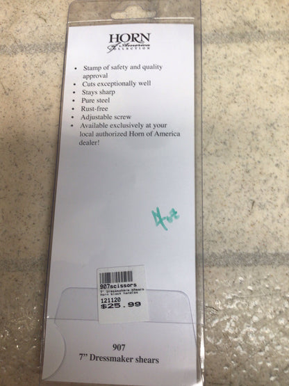 Best scissors Jeff’s favorite Horn of America 7” dressmakers shears German Quality Bernina Jeff Sewing Machine Tools Supplies Accessories