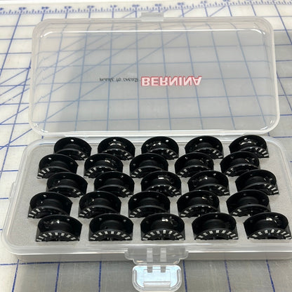 7 series bobbins 25 in foam case also fits 4 & 5 & 990 series Bernina Jeff Sewing Machine Tools Supplies Accessories