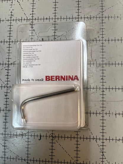T20 torx L wrench Bernina Jeff Sewing Machine Tools Supplies Accessories