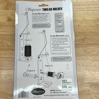 Thread Holder by Superior Best thread stand Bernina Jeff Sewing Machine Tools Supplies Accessories
