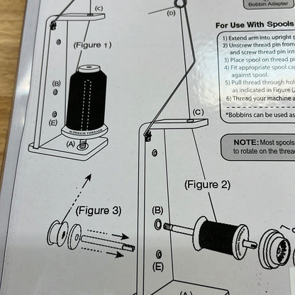 Thread Holder by Superior Best thread stand Bernina Jeff Sewing Machine Tools Supplies Accessories