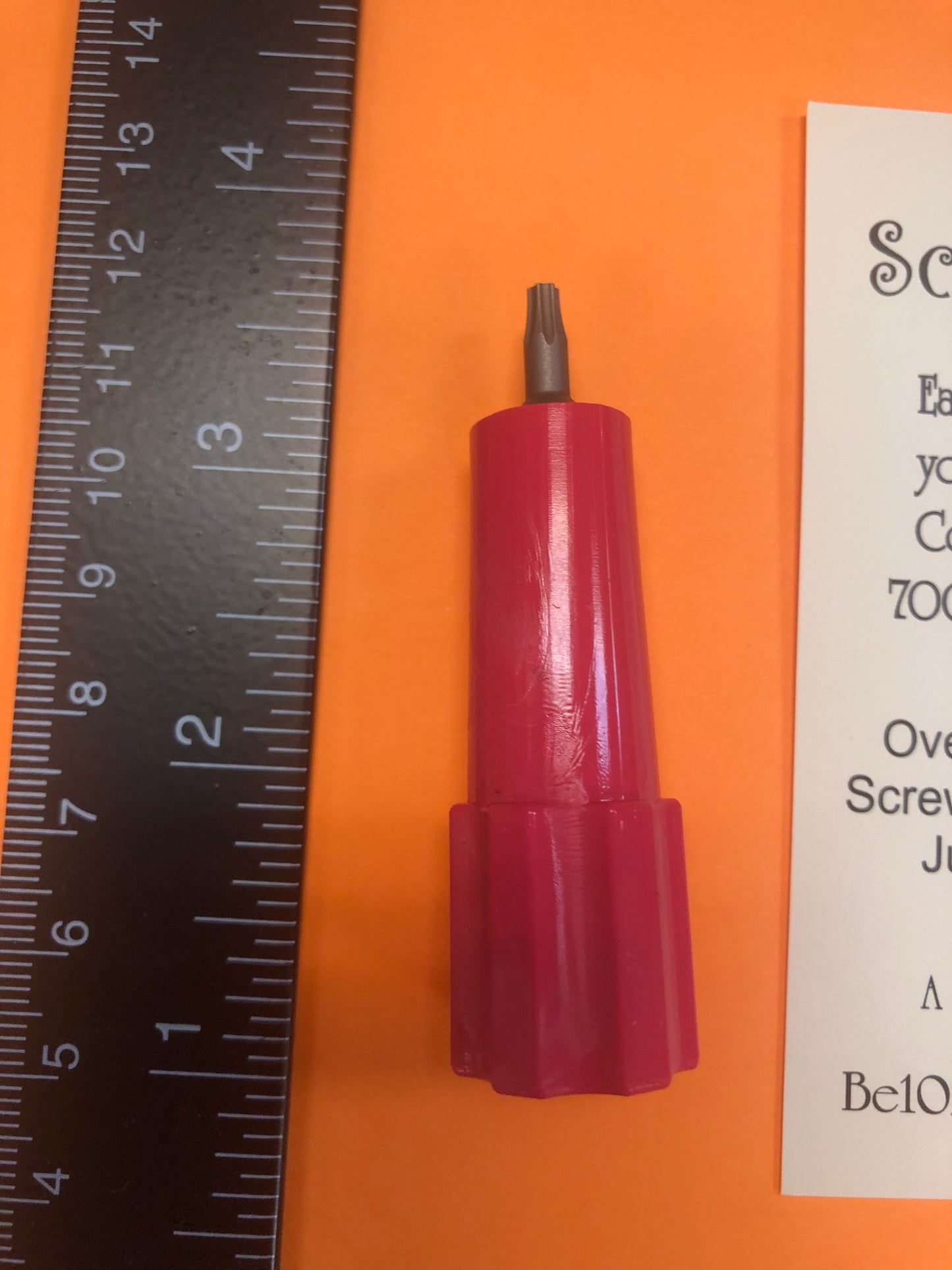 ScrewKeyDoo 2 needle screw tool #10 torx