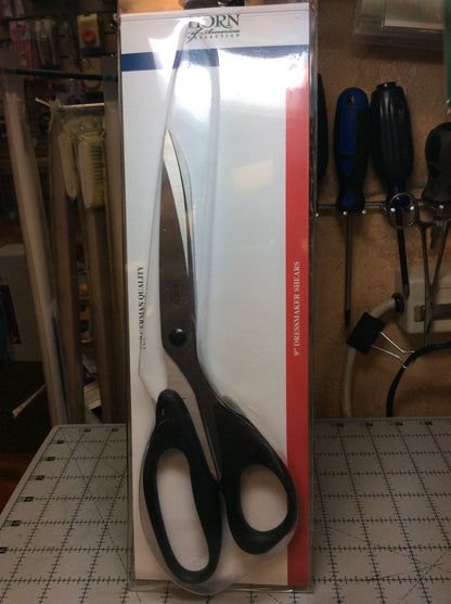 Best Jeff’s favorite large shears 9” by Horn of America German Steel stays sharp Best Scissors for big jobs Bernina Jeff Sewing Machine Tools Supplies Accessories