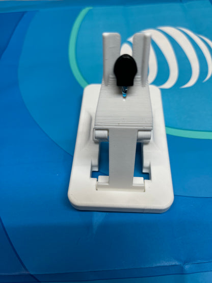 Zipper Jig Foldable used to install zipper sliders / heads on zipper tape like having a third hand. Bernina Jeff Sewing Machine Tools Supplies Accessories