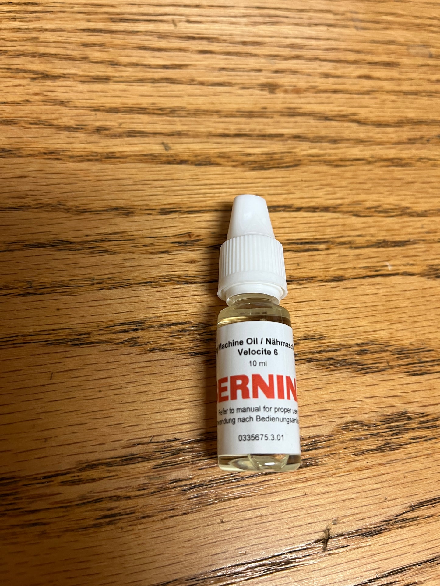 Small oil 10 ml BERNINA bottle